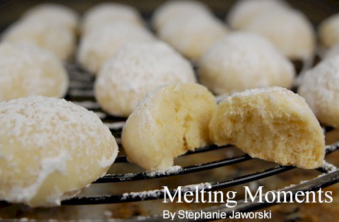 Melting Moments or Mexican Wedding Cakes Russian Tea Cakes Ingredients